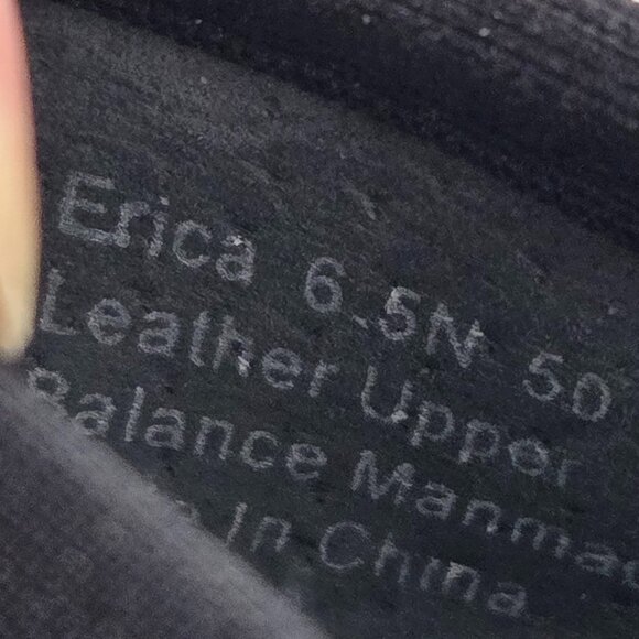 ✨ Ros Hommerson Erica Croc Patent Leather Wedge Loafers | Iridescent Black | Siz - Picture 14 of 14